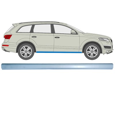 Pannello di riparazione sottoporta lamiera per Audi Q7 2005-2015 / Sinistra = Destra (simmetrico) 14988