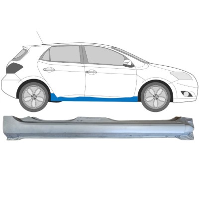 Sottoporta Lamiera Completo per Toyota Auris 2007-2012 / Destra 15089