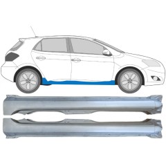 Sottoporta Lamiera Completo per Toyota Auris 2007-2012 / Sinistra+Destra / Set 15091