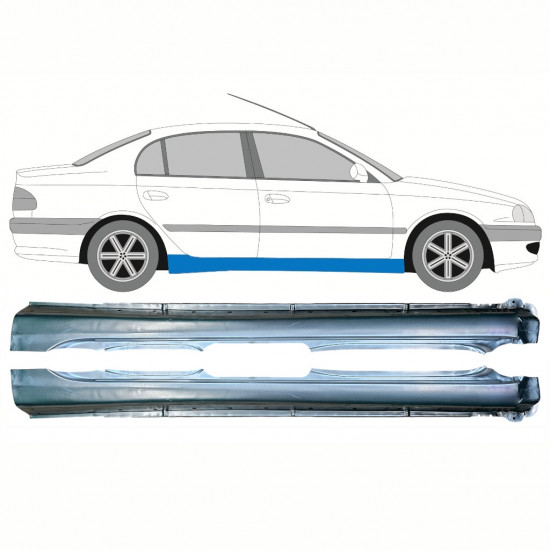 Sottoporta Lamiera Completo per Toyota Avensis T22 1997-2003 / Sinistra+Destra / Set 10350
