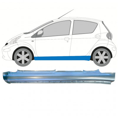 Sottoporta Lamiera Completo per Toyota Aygo 2005-2012 / Sinistra 11111