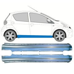 Sottoporta Lamiera Completo per Toyota Aygo 2005-2012 / Sinistra+Destra / Set 11112
