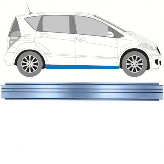Sottoporta interno per Mercedes A-Class W169 2004-2012 / Sinistra = Destra (simmetrico) 11154
