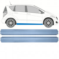 Pannello di riparazione sottoporta lamiera per Mercedes A-Class W169 2004-2012 / Sinistra = Destra (simmetrico) / Set 11153