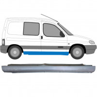 Sottoporta Lamiera Completo per Peugeot Partner 1996-2008 / Destra 6952