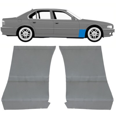 Pannello di riparazione parafango anteriore per BMW 7 E38 1994-2001 / Sinistra+Destra / Set 11787