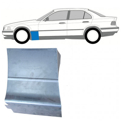 Pannello di riparazione parafango anteriore per BMW 3 E36 1990-2000 / Sinistra / COMBI 7812
