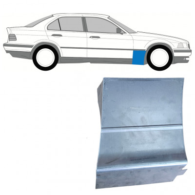 Pannello di riparazione parafango anteriore per BMW 3 E36 1990-2000 / Destra / COMBI 7811
