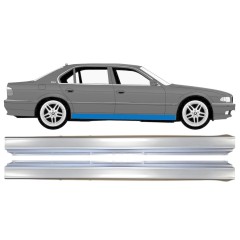 Pannello di riparazione sottoporta lamiera per BMW 7 E38 1994-2001 / Sinistra+Destra / Set 14836