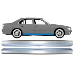 Pannello di riparazione sottoporta lamiera per BMW 7 E38 1994-2001 / Sinistra+Destra / Set 14834