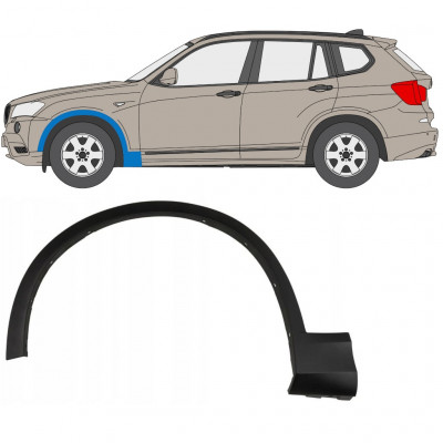 Modanatura parafango anteriore per BMW X3 F25 2010-2017 / Sinistra 7649