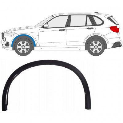 Modanatura parafango anteriore per BMW X5 F15 2013-2019 / Sinistra 7653