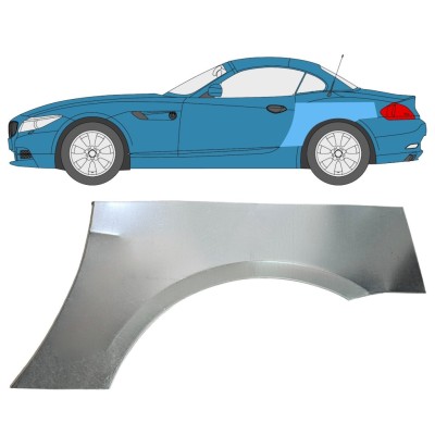 Pannello di riparazione parafango posteriore per BMW Z4 2009-2016 / Sinistra 16326