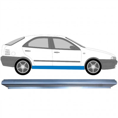 Pannello di riparazione sottoporta lamiera per Fiat Brava Bravo 1995-2003 / Sinistra = Destra (simmetrico) 6482