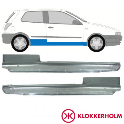 Sottoporta Lamiera Completo per Fiat Brava Bravo 1995-2003 / Sinistra+Destra / Set 10987