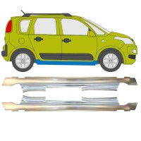 Sottoporta Lamiera Completo per Citroen C3 Picasso 2008- / Sinistra+Destra / Set 14634