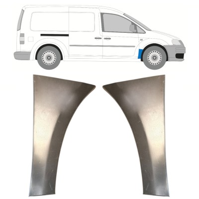 Pannello di riparazione parafango anteriore per Volkswagen Caddy 2004-2020 / Sinistra+Destra / Set 14698