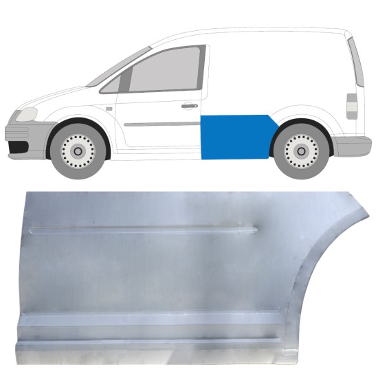 Pannello di riparazione laterale per Volkswagen Caddy 2004-2020 / Sinistra 16282