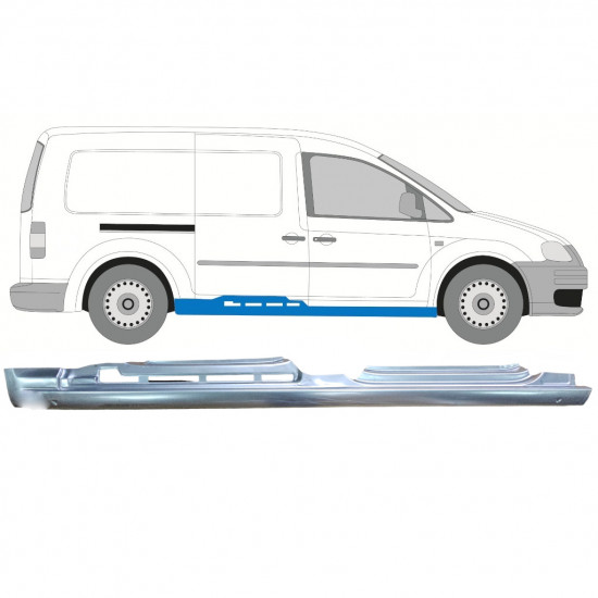 Sottoporta Lamiera Completo per Volkswagen Caddy 2004-2020 / Destra 10991