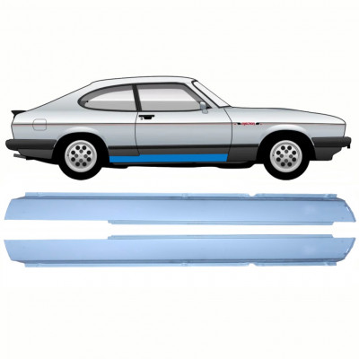 Sottoporta Lamiera Completo per Ford Capri 1974-1987 / Sinistra+Destra / Set 11076