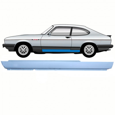 Sottoporta Lamiera Completo per Ford Capri 1974-1987 / Sinistra 8781