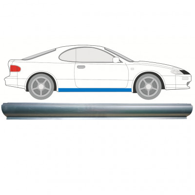 Pannello di riparazione sottoporta lamiera per Toyota Celica T18 1989-1993 / Sinistra = Destra (simmetrico) 5782