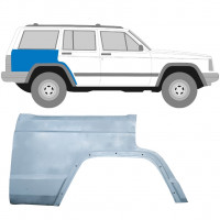 Pannello di riparazione parafango posteriore per Jeep Cherokee 1984-2001 / Destra 5255