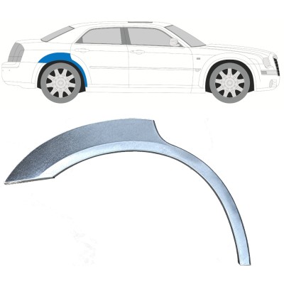 Pannello di riparazione parafango posteriore per Chrysler 300C 2004-2011 / Destra 17205