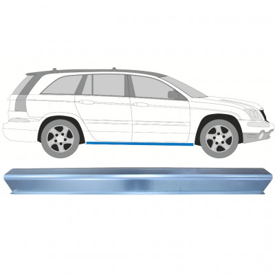 Pannello di riparazione sottoporta lamiera per Chrysler Pacifica 2003-2007 / Sinistra = Destra (simmetrico) 9309