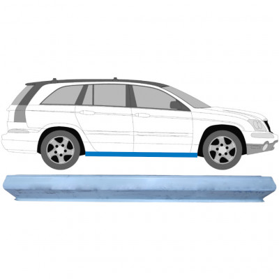 Pannello di riparazione sottoporta lamiera per Chrysler Pacifica 2003-2007 / Sinistra = Destra (simmetrico) 5042