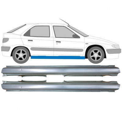 Sottoporta Lamiera Completo per Citroen Xsara 1997-2005 / Sinistra+Destra / Set 9415