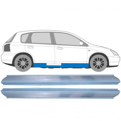 Pannello di riparazione sottoporta lamiera per Honda Civic 2001-2005 / Sinistra+Destra / Set 5972