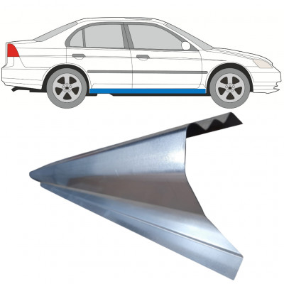 Pannello di riparazione sottoporta lamiera per Honda Civic 2001-2005 / Sinistra = Destra (simmetrico) 11745