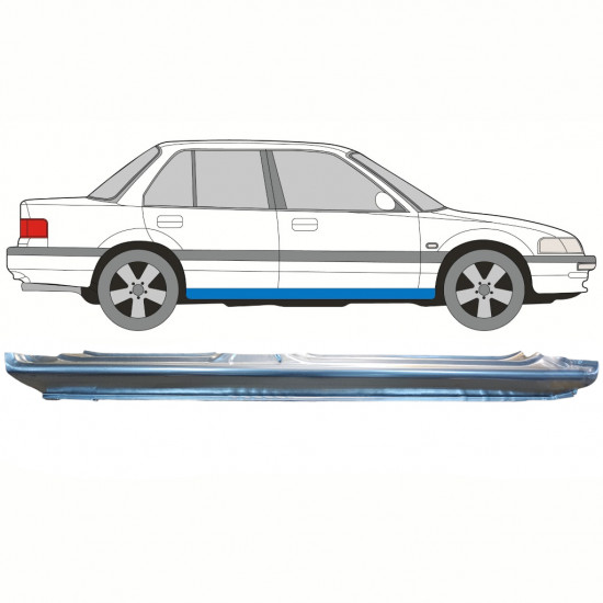 Sottoporta Lamiera Completo per Honda Civic 1987-1991 / Destra 8525