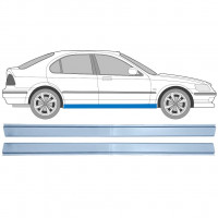 Pannello di riparazione sottoporta lamiera per Honda Civic MA MB 1995-2001 / Sinistra+Destra / Set 11966
