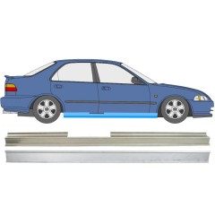 Pannello di riparazione sottoporta lamiera per Honda Civic 1991-1995 / Destra / Set 9986