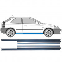 Pannello di riparazione sottoporta lamiera per Honda Civic EJ EK 1995-2001 / Sinistra+Destra / Set 9173