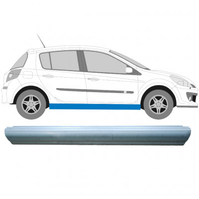 Pannello di riparazione sottoporta lamiera per Renault Clio III 2005-2014 / Destra 6970