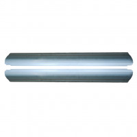 Pannello di riparazione sottoporta lamiera per Renault Clio III 2005-2014 / Sinistra+Destra / Set 9811