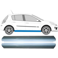 Pannello di riparazione sottoporta lamiera per Renault Clio III 2005-2014 / Sinistra+Destra / Set 9811