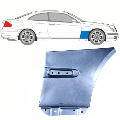 Pannello di riparazione parafango anteriore per Mercedes CLK W209 2002-2010 / Destra 8378