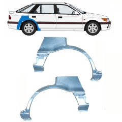 Pannello di riparazione parafango posteriore per Mitsubishi Colt 1988-1992 / Sinistra+Destra / Set 10797