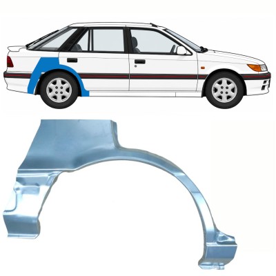 Pannello di riparazione parafango posteriore per Mitsubishi Colt 1988-1992 / Destra 10795