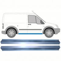 Pannello di riparazione sottoporta lamiera per Ford Transit Connect 2003-2013 / Sinistra = Destra (simmetrico) / Set 10270