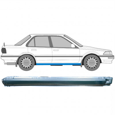 Sottoporta Lamiera Completo per Toyota Corolla 1987-1994 / Destra 7051
