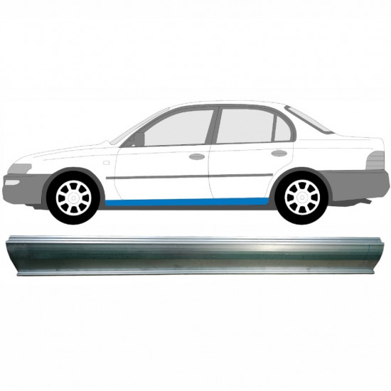 Pannello di riparazione sottoporta lamiera per Toyota Corolla E10 1991-1998 / Sinistra 5618