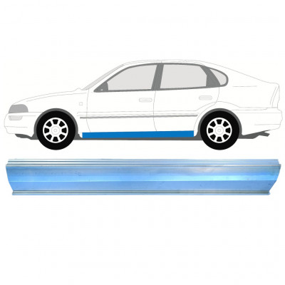 Pannello di riparazione sottoporta lamiera per Toyota Corolla E10 1991-1998 / Sinistra 5658