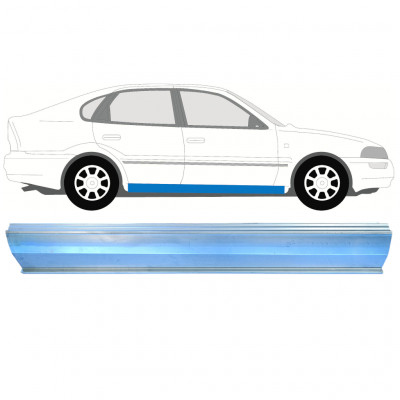 Pannello di riparazione sottoporta lamiera per Toyota Corolla E10 1991-1998 / Destra 5674