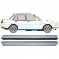 Pannello di riparazione sottoporta lamiera per Toyota Corolla E8 1983-1988 / Sinistra+Destra / Set 9883