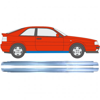 Pannello di riparazione sottoporta lamiera per Volkswagen Corrado 1987-1995 / Sinistra+Destra / Set 11327